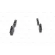 BOSCH 0 986 424 721 - Jeu de 4 plaquettes de frein avant