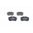 BOSCH 0 986 424 750 - Jeu de 4 plaquettes de frein arrière