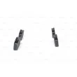 BOSCH 0 986 424 750 - Jeu de 4 plaquettes de frein arrière