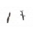 BOSCH 0 986 424 768 - Jeu de 4 plaquettes de frein avant