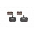 BOSCH 0 986 424 768 - Jeu de 4 plaquettes de frein avant