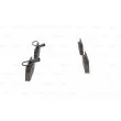 BOSCH 0 986 424 768 - Jeu de 4 plaquettes de frein avant