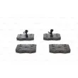 BOSCH 0 986 424 768 - Jeu de 4 plaquettes de frein avant