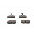BOSCH 0 986 424 768 - Jeu de 4 plaquettes de frein avant