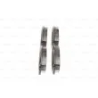 BOSCH 0 986 424 774 - Jeu de 4 plaquettes de frein avant