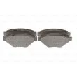BOSCH 0 986 424 774 - Jeu de 4 plaquettes de frein avant