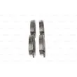 BOSCH 0 986 424 774 - Jeu de 4 plaquettes de frein avant