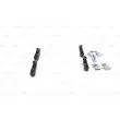 BOSCH 0 986 424 792 - Jeu de 4 plaquettes de frein avant