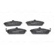 BOSCH 0 986 424 810 - Jeu de 4 plaquettes de frein avant