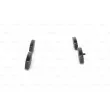 BOSCH 0 986 424 811 - Jeu de 4 plaquettes de frein avant