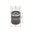 BOSCH 0 986 452 023 - Filtre à huile
