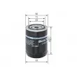 BOSCH 0 986 452 400 - Filtre à huile