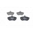 BOSCH 0 986 460 943 - Jeu de 4 plaquettes de frein avant