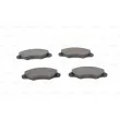 BOSCH 0 986 460 949 - Jeu de 4 plaquettes de frein avant