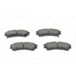 BOSCH 0 986 460 975 - Jeu de 4 plaquettes de frein avant