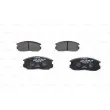 BOSCH 0 986 460 980 - Jeu de 4 plaquettes de frein avant