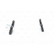 BOSCH 0 986 461 006 - Jeu de 4 plaquettes de frein arrière