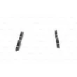 BOSCH 0 986 461 122 - Jeu de 4 plaquettes de frein avant