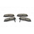 BOSCH 0 986 461 142 - Jeu de 4 plaquettes de frein avant