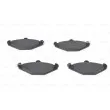 BOSCH 0 986 461 148 - Jeu de 4 plaquettes de frein arrière