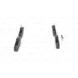 BOSCH 0 986 461 753 - Jeu de 4 plaquettes de frein avant