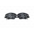 BOSCH 0 986 461 759 - Jeu de 4 plaquettes de frein avant