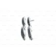 BOSCH 0 986 461 759 - Jeu de 4 plaquettes de frein avant