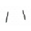 BOSCH 0 986 468 701 - Jeu de 4 plaquettes de frein avant