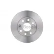 BOSCH 0 986 478 081 - Jeu de 2 disques de frein avant