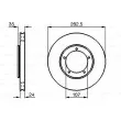 BOSCH 0 986 478 309 - Jeu de 2 disques de frein avant