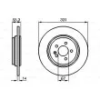 BOSCH 0 986 478 995 - Jeu de 2 disques de frein arrière