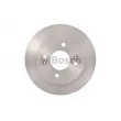 BOSCH 0 986 479 256 - Jeu de 2 disques de frein arrière