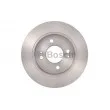 BOSCH 0 986 479 256 - Jeu de 2 disques de frein arrière