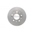 BOSCH 0 986 479 316 - Jeu de 2 disques de frein arrière