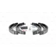 BOSCH 0 986 487 582 - Jeu de mâchoires de frein, frein de stationnement