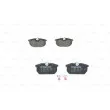 BOSCH 0 986 491 030 - Jeu de 4 plaquettes de frein arrière