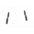 BOSCH 0 986 491 410 - Jeu de 4 plaquettes de frein avant