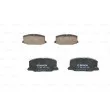 BOSCH 0 986 493 720 - Jeu de 4 plaquettes de frein avant