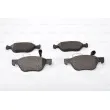 BOSCH 0 986 494 004 - Jeu de 4 plaquettes de frein avant