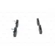 BOSCH 0 986 494 008 - Jeu de 4 plaquettes de frein avant