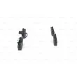 BOSCH 0 986 494 018 - Jeu de 4 plaquettes de frein avant
