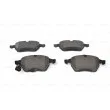 BOSCH 0 986 494 018 - Jeu de 4 plaquettes de frein avant