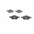 BOSCH 0 986 494 034 - Jeu de 4 plaquettes de frein avant