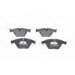 BOSCH 0 986 494 036 - Jeu de 4 plaquettes de frein avant
