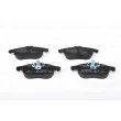 BOSCH 0 986 494 044 - Jeu de 4 plaquettes de frein avant