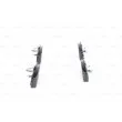 BOSCH 0 986 494 077 - Jeu de 4 plaquettes de frein avant