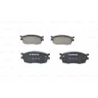 BOSCH 0 986 494 139 - Jeu de 4 plaquettes de frein avant