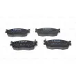BOSCH 0 986 494 139 - Jeu de 4 plaquettes de frein avant