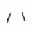 BOSCH 0 986 494 143 - Jeu de 4 plaquettes de frein avant