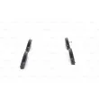 BOSCH 0 986 494 151 - Jeu de 4 plaquettes de frein avant